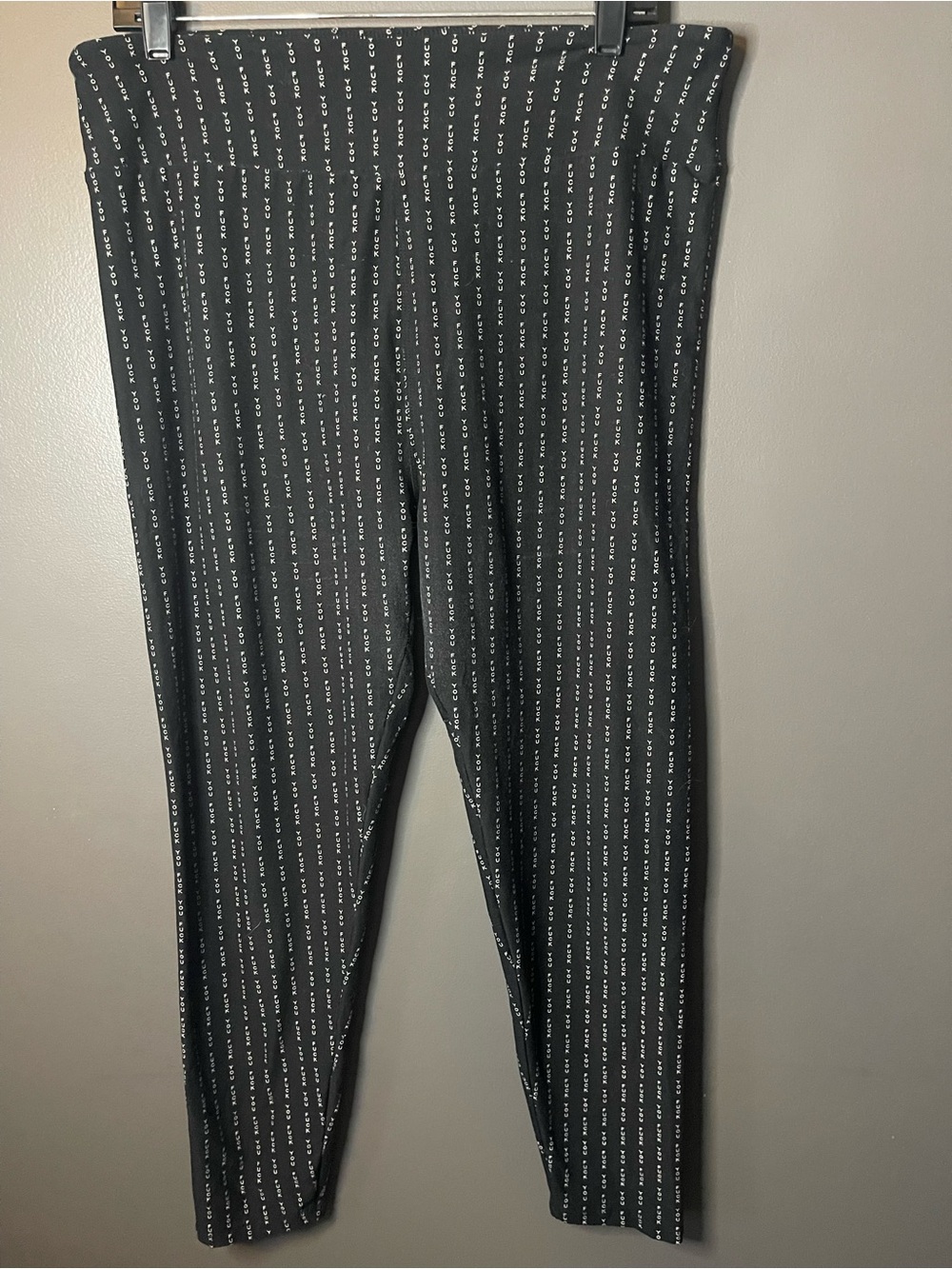 Charlie’s Project TC legging in F*ck You Pinstripe